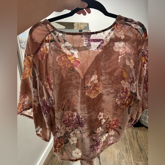 Velvet blouse - Picture 4 of 4